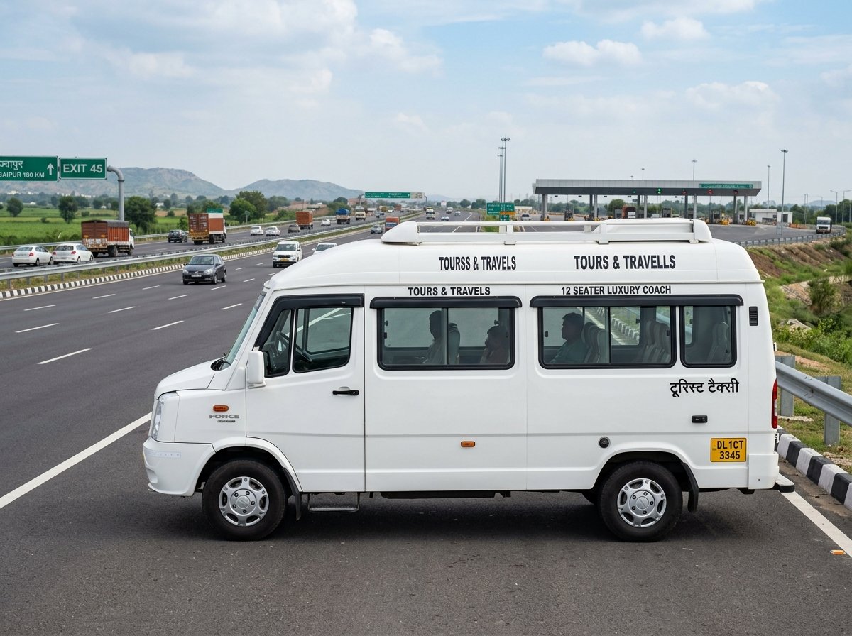 Tempo Traveller Cab